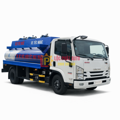 Xe Isuzu bồn chở xăng dầu 7 khối