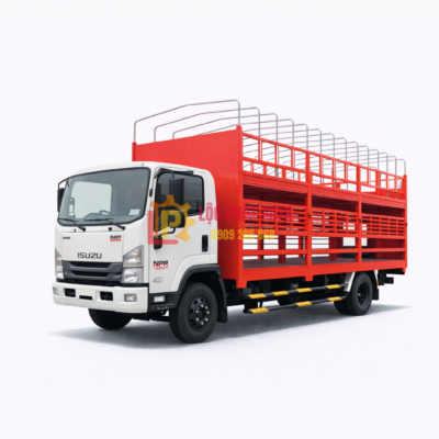 Xe Tải Isuzu 5 Tấn Thùng Chở Xe Máy