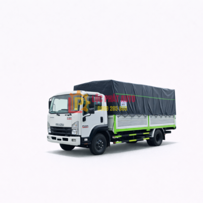 Xe Tải Isuzu FRR 650 6 Tấn Thùng Bạt Inox Bửng Nhôm