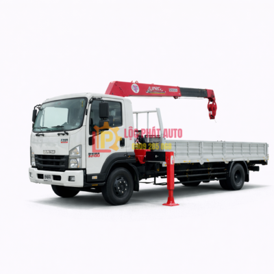 Xe Tải Isuzu FRR650 5 Tấn Gắn Cẩu Unic URV370