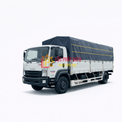 Xe Tải Isuzu FVM 1500 15 Tấn Thùng Bửng Nhôm Dài 9M3