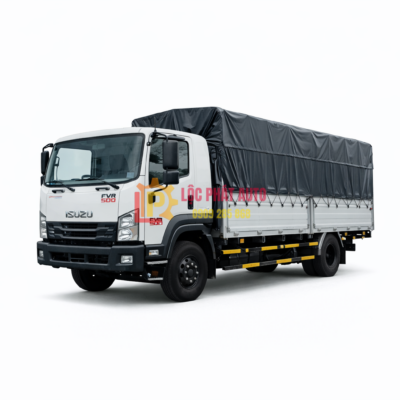 Xe Tải Isuzu FVR 900 8 Tấn Thùng Mui Bạt 9m6