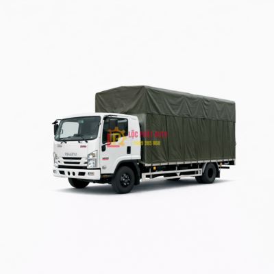 Xe tải Isuzu FRR 650 6 tấn thùng chở xe máy