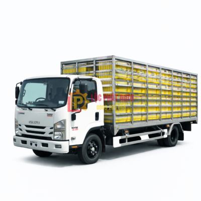 Xe Tải Isuzu NPR400 3.5 Tấn Chở Gia Cầm
