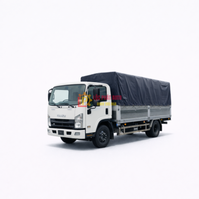 Xe Tải Isuzu QKR210 1T9 Nâng Tải 2T3 Cabin Vuông Thùng Inox Bửng Nhô