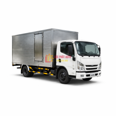 Xe Tải Isuzu QLR77FE4 1.4 Tấn Thùng Kín Cabin Vuông
