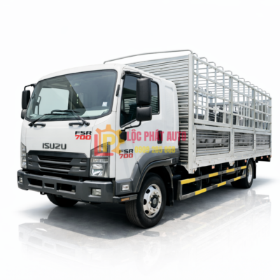 XE TẢI ISUZU FSR90NE5 THÙNG MUI BẠT