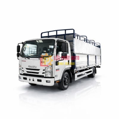 XE TẢI ISUZU NPR350 3T490 MB THÙNG MUI BẠT BỬNG NHÔM 6M2