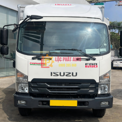 Xe Tải Isuzu FRR90QE5 6.5 Tấn Thùng Kín