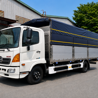 Xe Tải Hino FC9JJ7A 6.5 Tấn Thùng Bạt