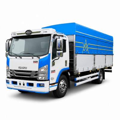 Xe Tải Isuzu NQR75LE5 5.5 Tấn Thùng Bạt