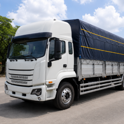 Xe Tải Jac Dawos E5 Thùng Bạt 10m Tải Trọng 7.5 Tấn
