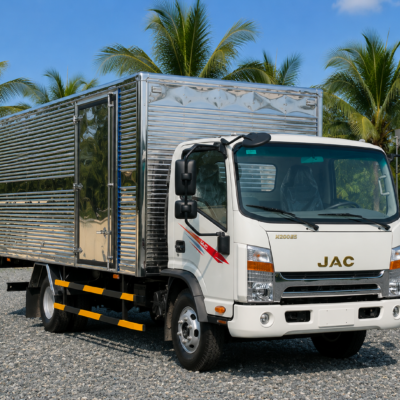 Xe Tải Jac N650 E5 Thùng Kín Tải Trọng 6.8Tấn