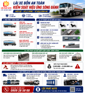 Kỹ Thuật Lái Xe Bồn Chở Chất Lỏng