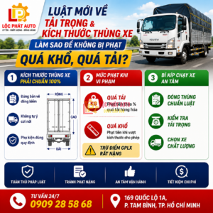 Luật Mới Về Tải Trọng Và Kích Thước Thùng Xe
